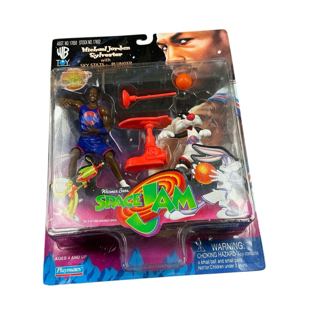 Vintage Space Jam Michael Jordan 1996 action figure NWOT